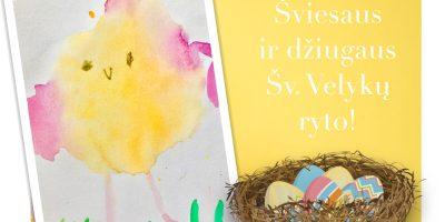 Su šv. Vėlykomis!
